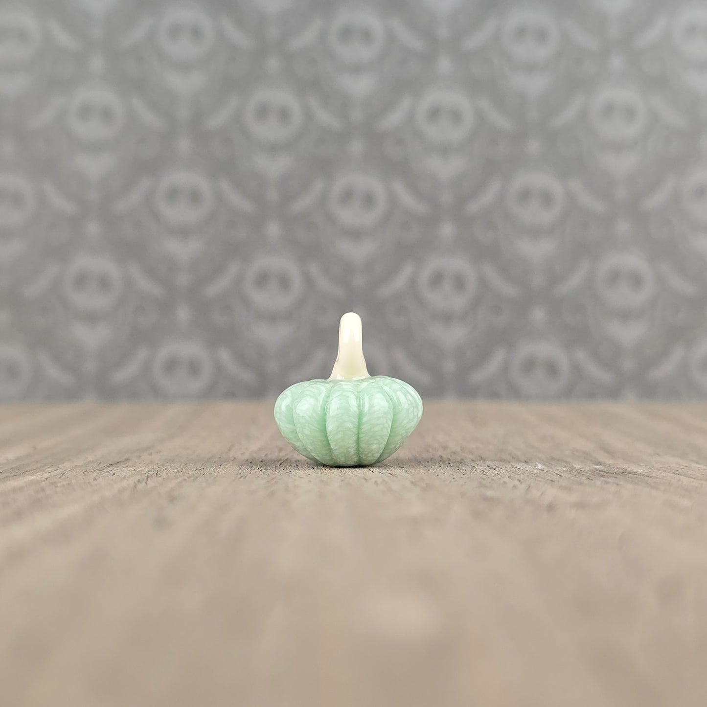 Mint Pumpkin Pendant
