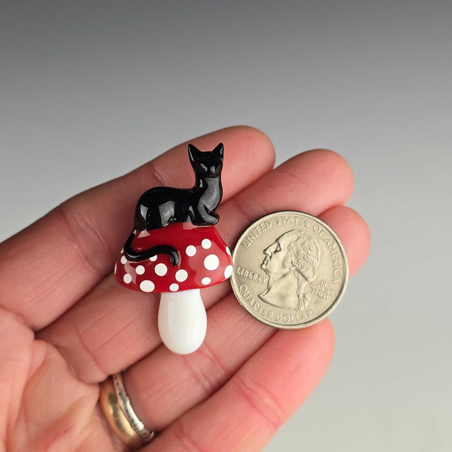 Mushroom with Galaxy Kitty Loaf