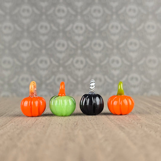 Pumpkin Pendants: Halloween Colors