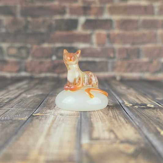 Tan Tabby Statuette