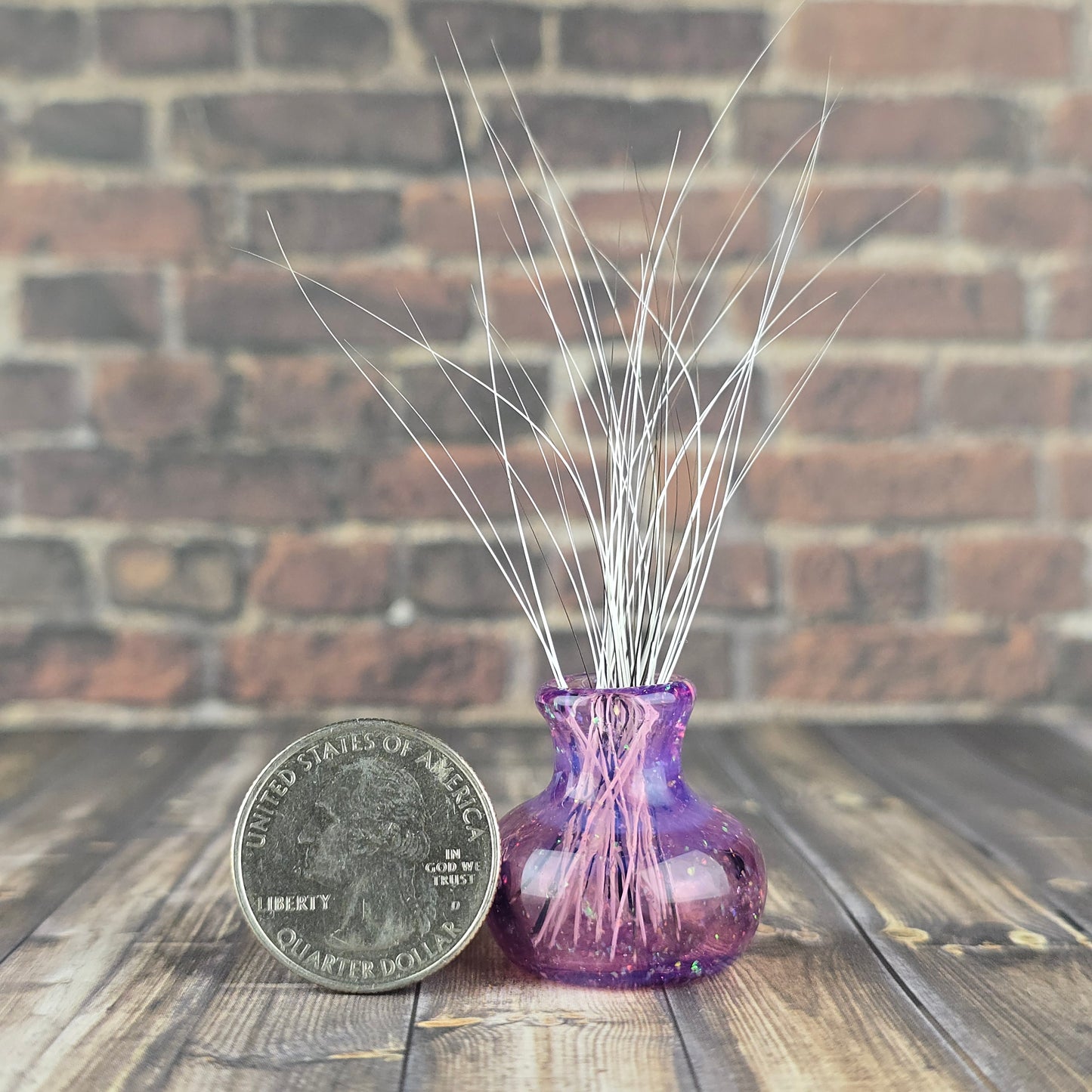 Pink Opals Whisker Vase #1