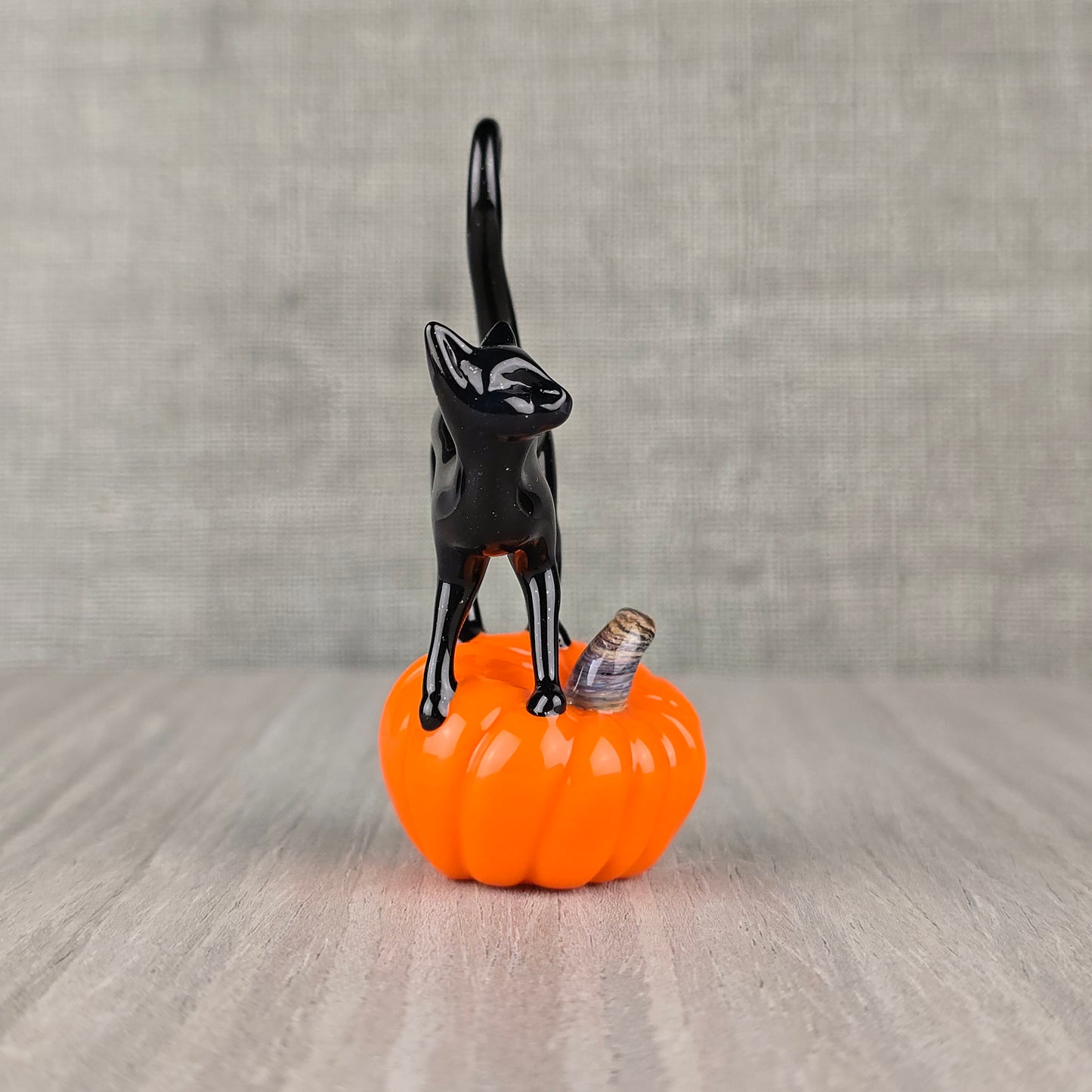 Pumpkin with Black Cat