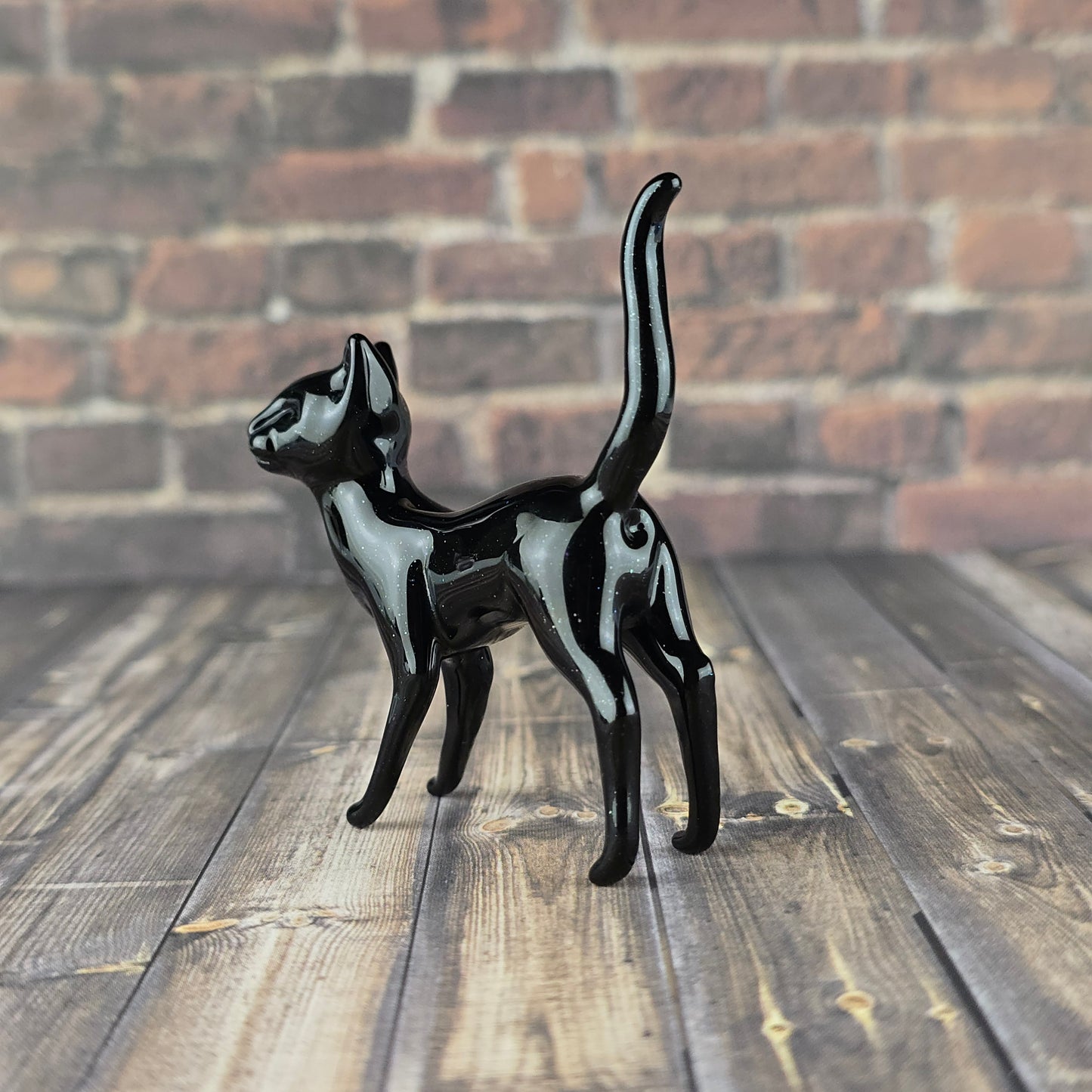 Curious Kitty Sculpture