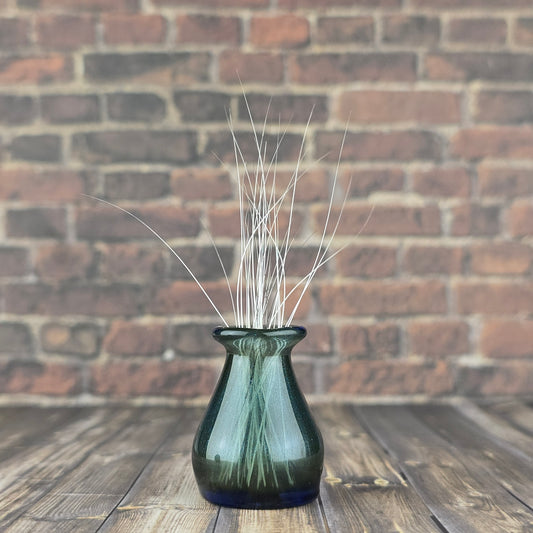 Sparkly Gray Whisker Vase #1