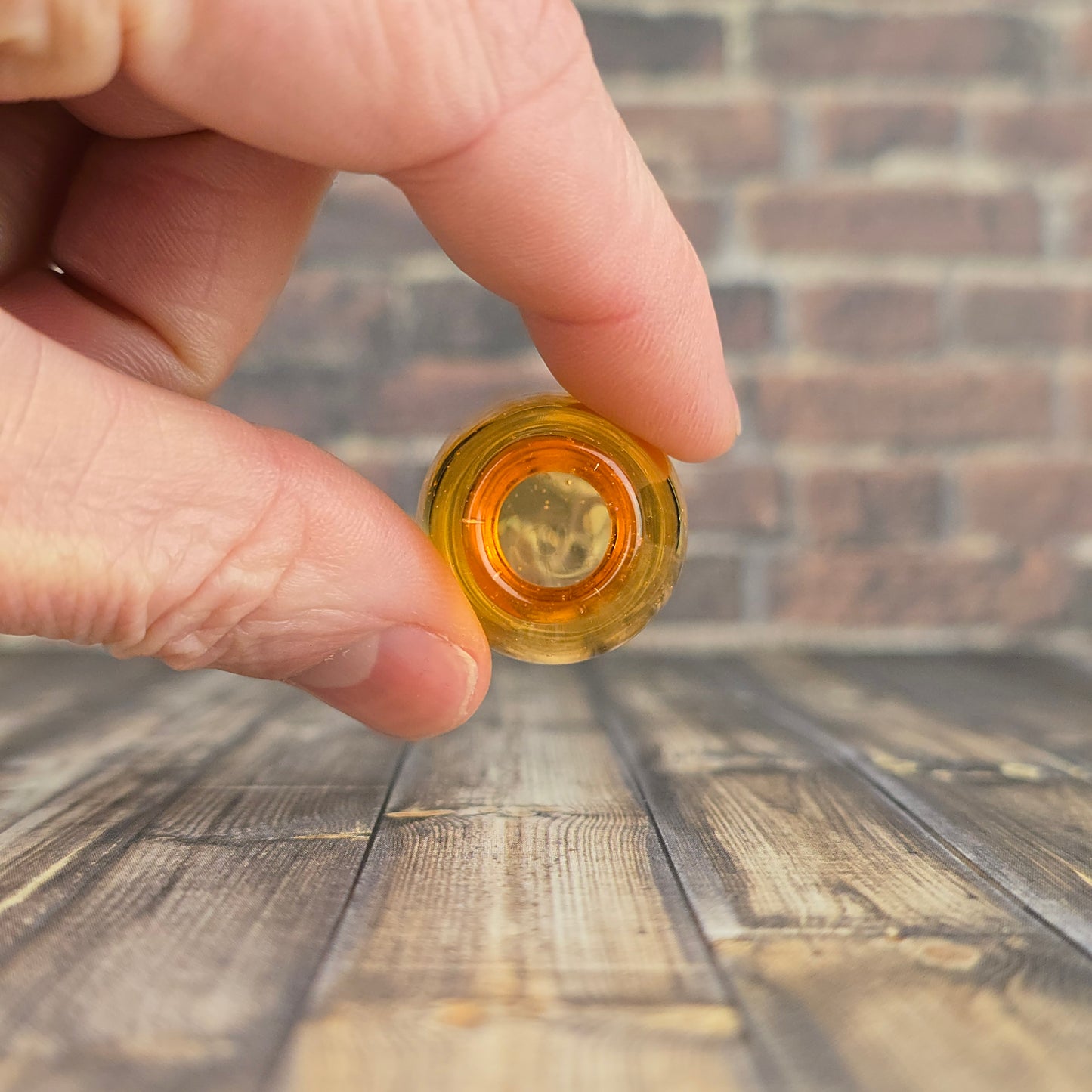 Mini Orange Whisker Vase