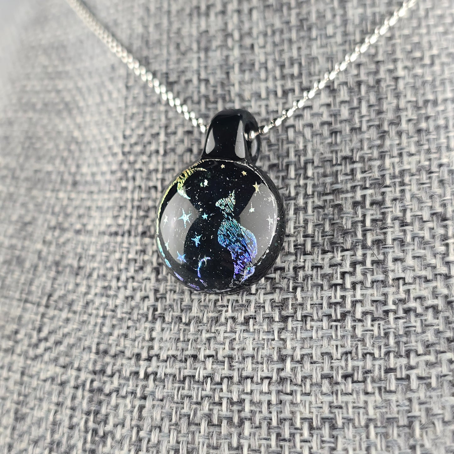 Mini Rainbow Dichro: Galaxy Black - Impurrrfect