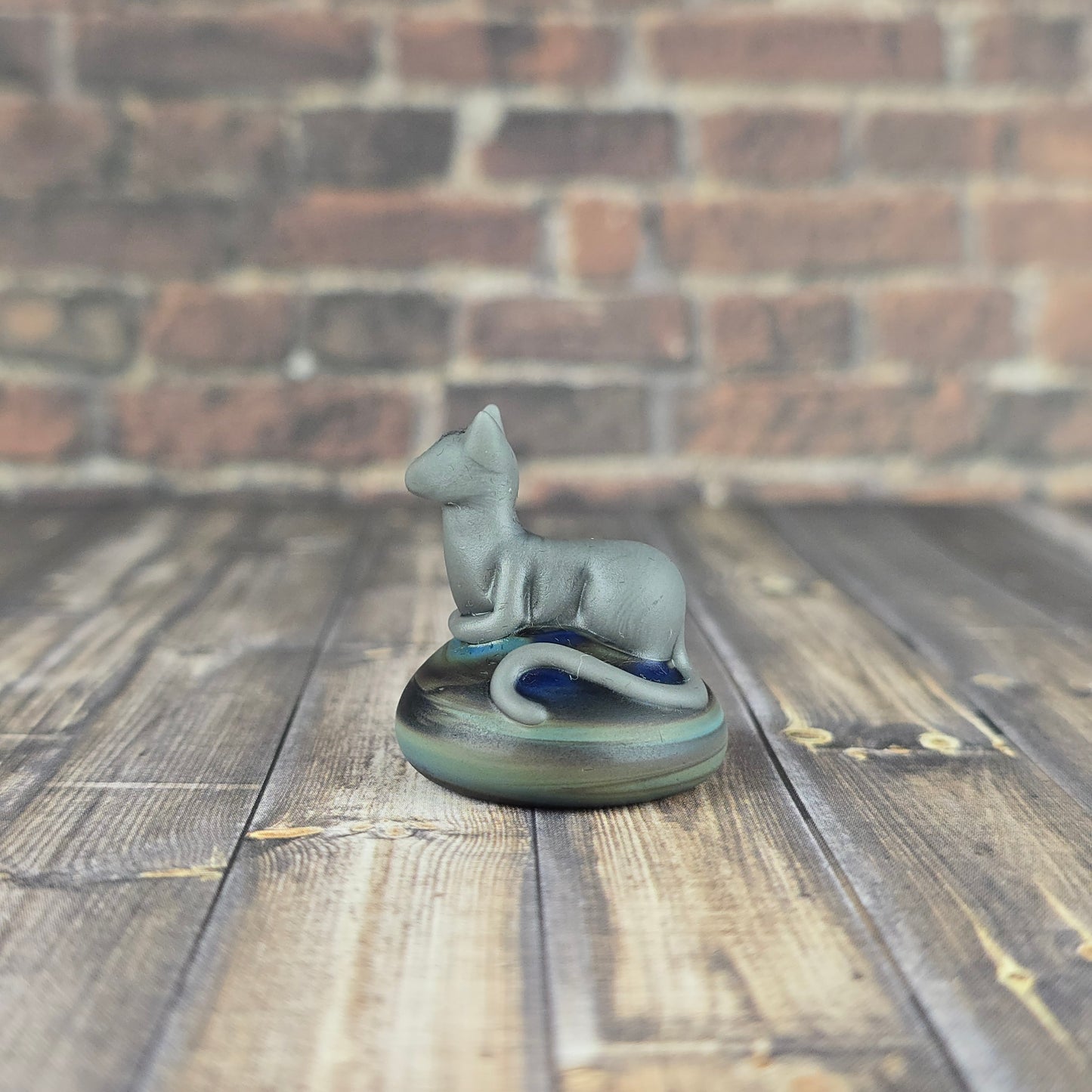 Russian Blue Statuette