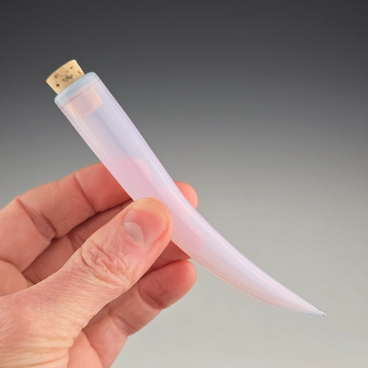 Baby Blue on Blossom Whisker Keeper: 3.75"