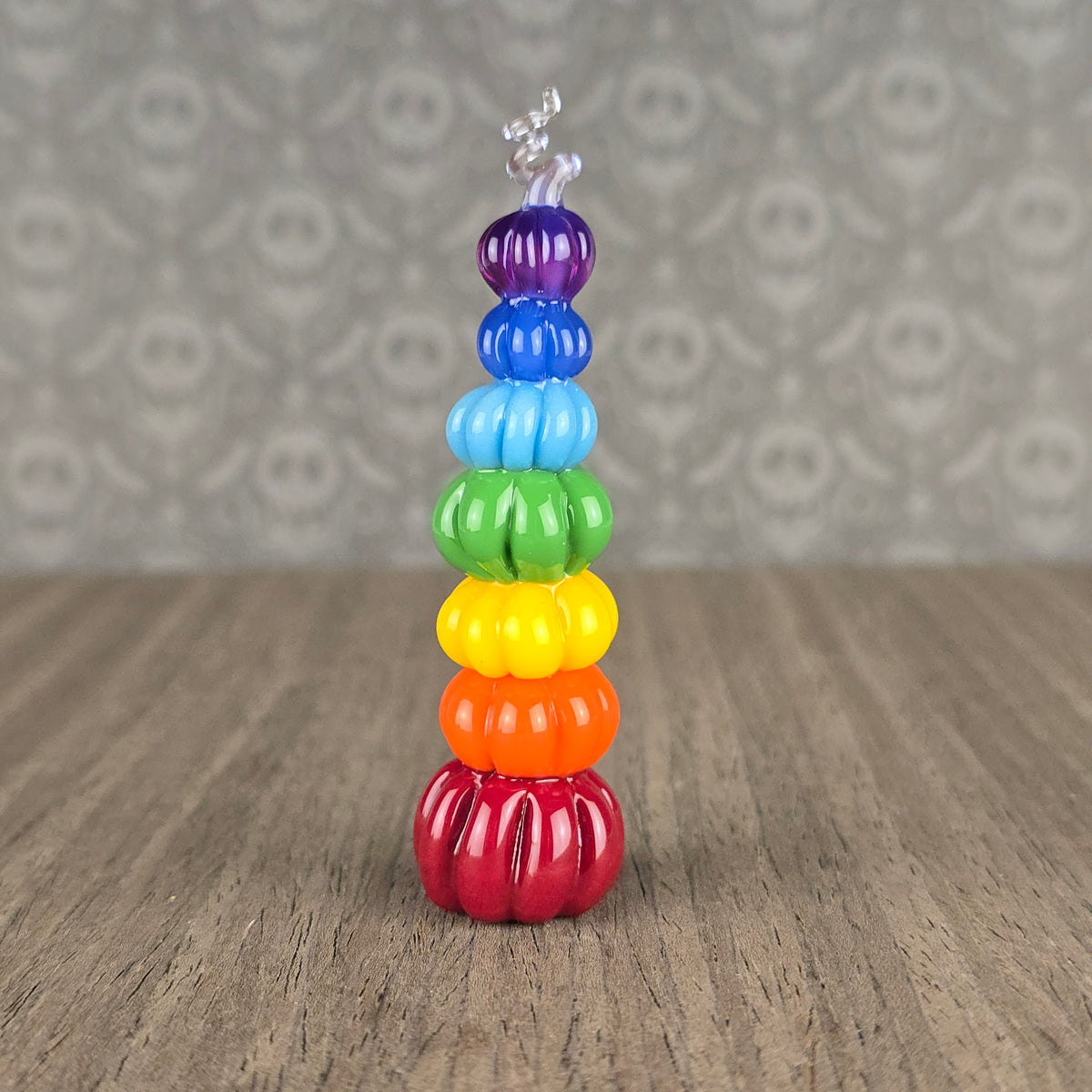 Pumpkin Sculpure: Chakra Stack