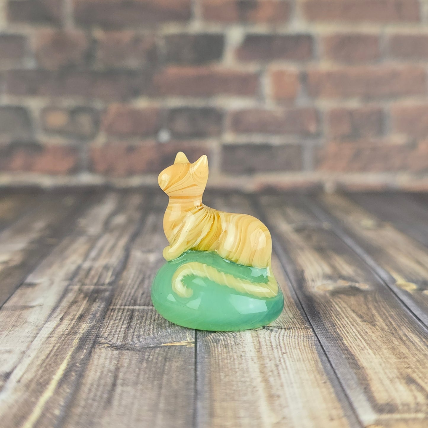 Orange Tabby Statuette