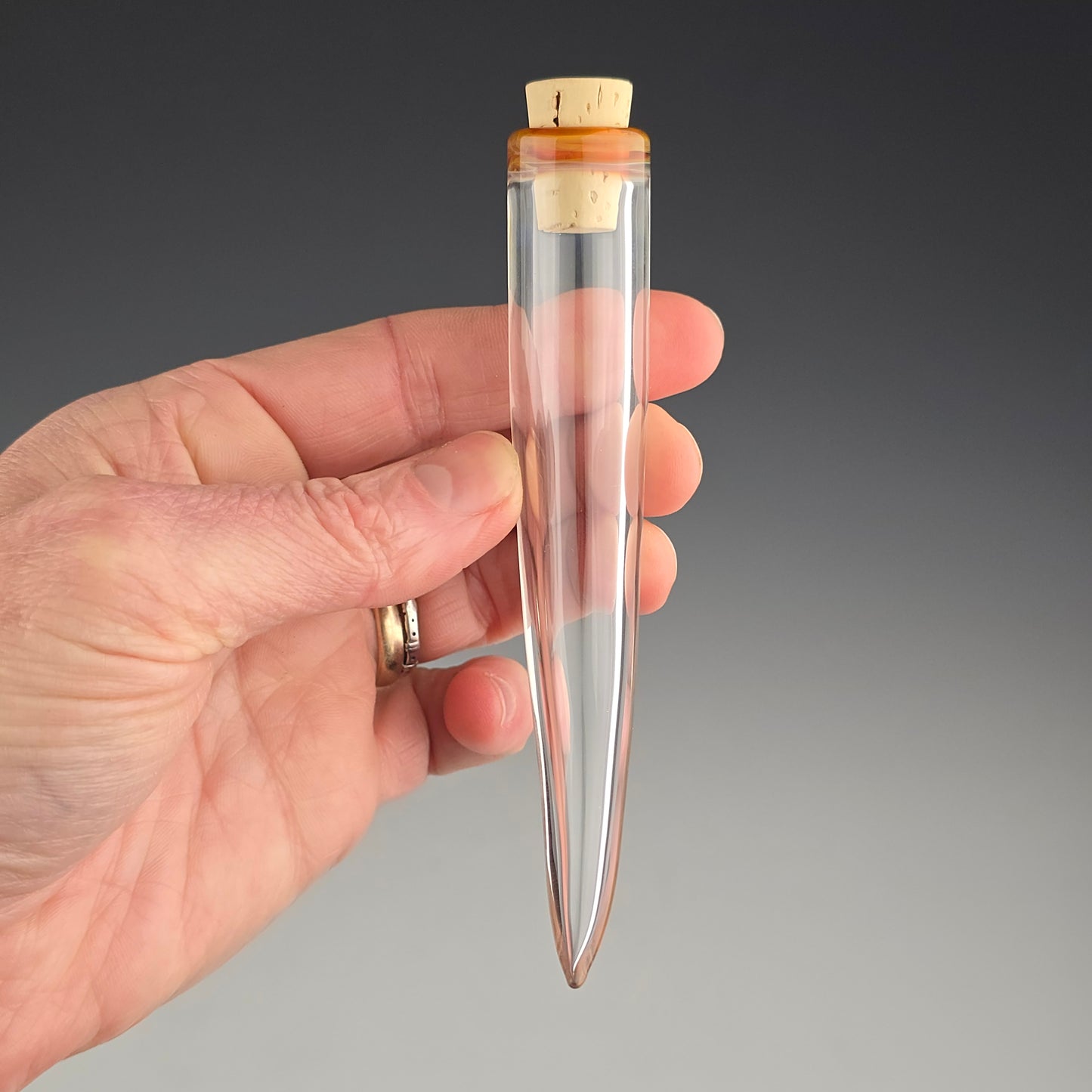 Amber Purple Whisker Keeper 3.75"