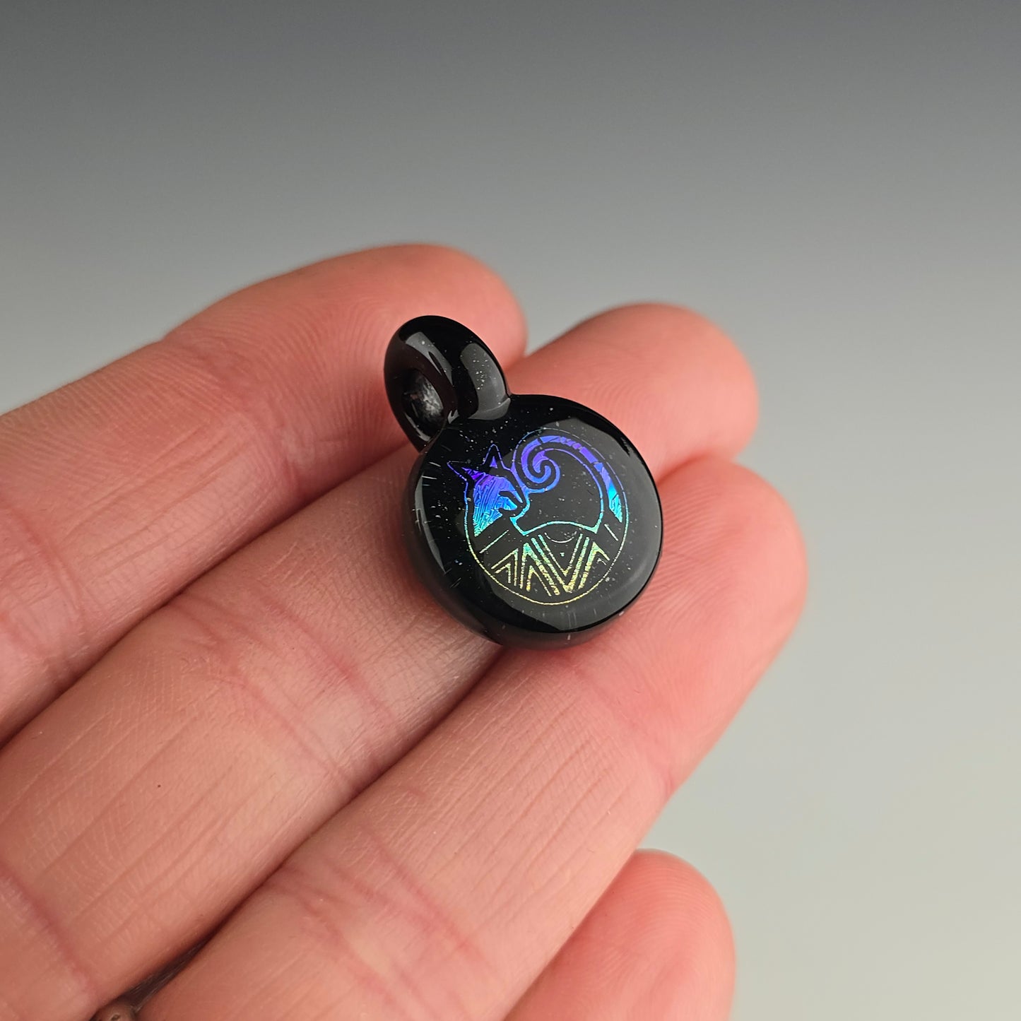 Mini Rainbow Aztec Dichro: Galaxy #2