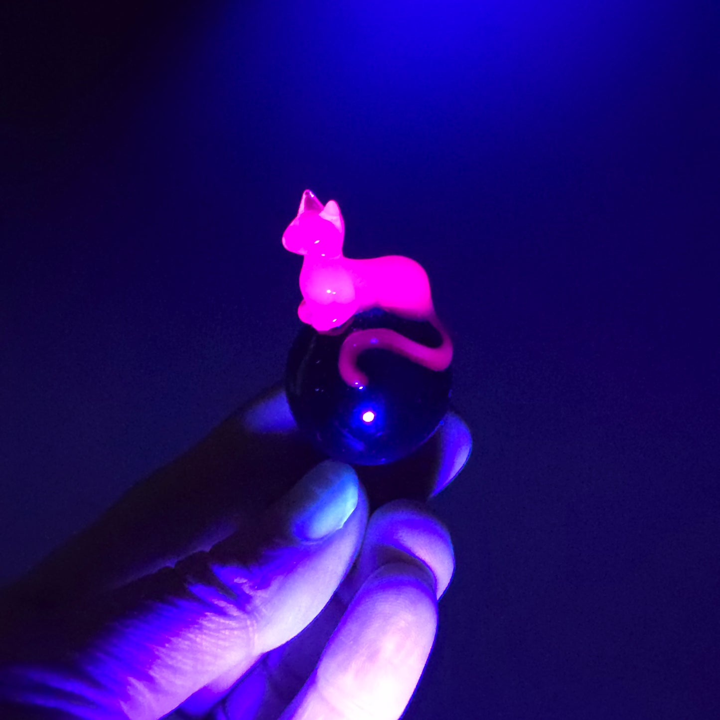 UV Glowstick Blue Stardust 25.8mm