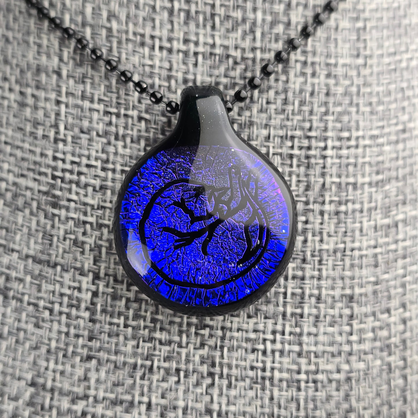 Large Purple Dichro: Shrimpin' Kitty