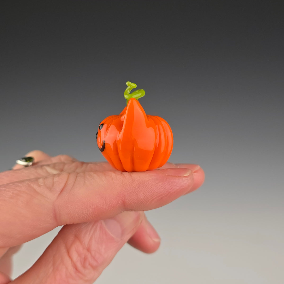 Lava Pumpkin Kitty Face #2