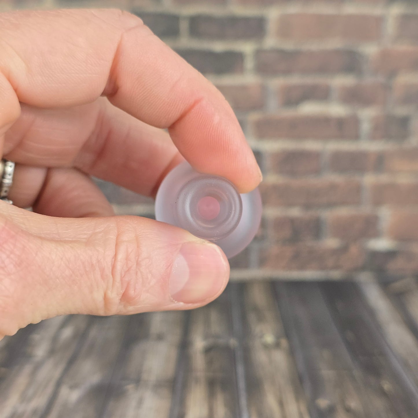 Pale Purple Whisker Vase: Frosted #2