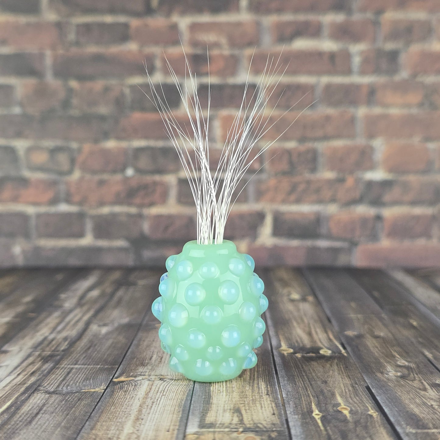 Jade Hobnail Vase