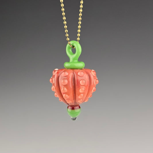 Green & Earthy Red Bauble