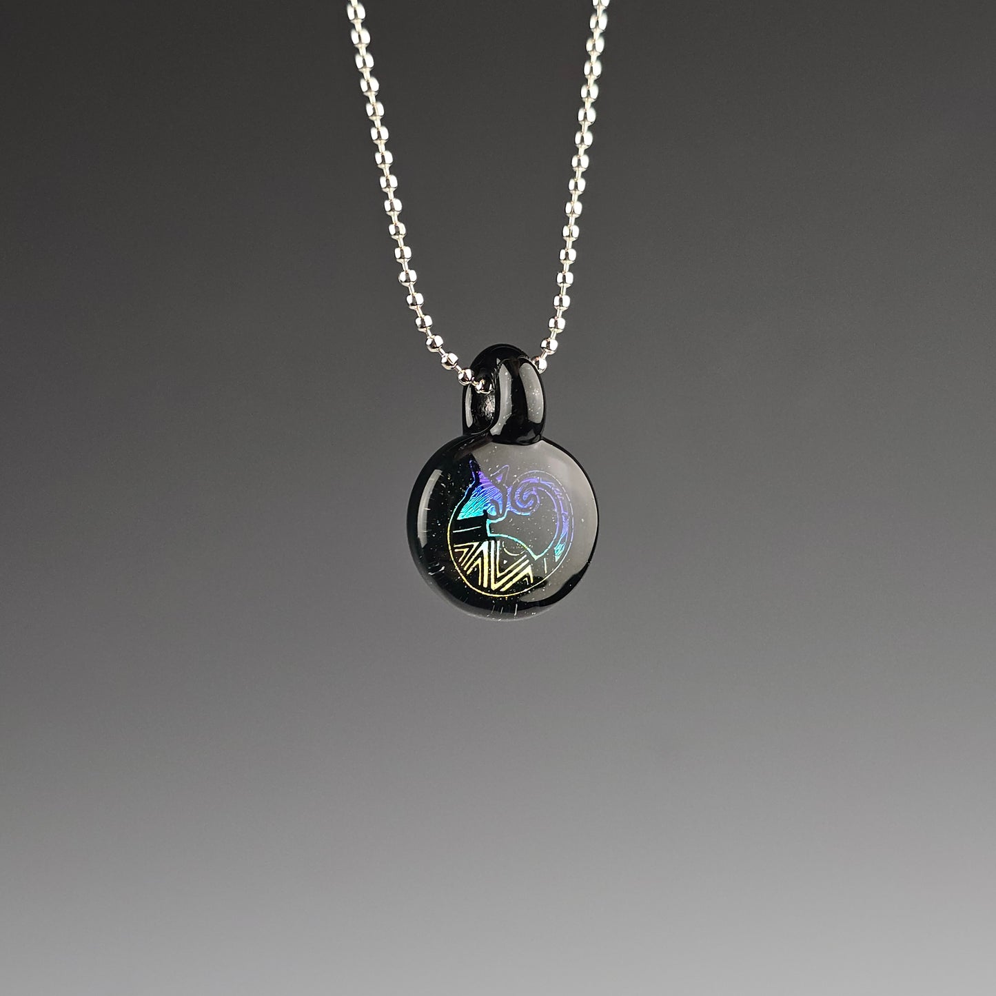 Mini Rainbow Aztec Dichro: Galaxy #2