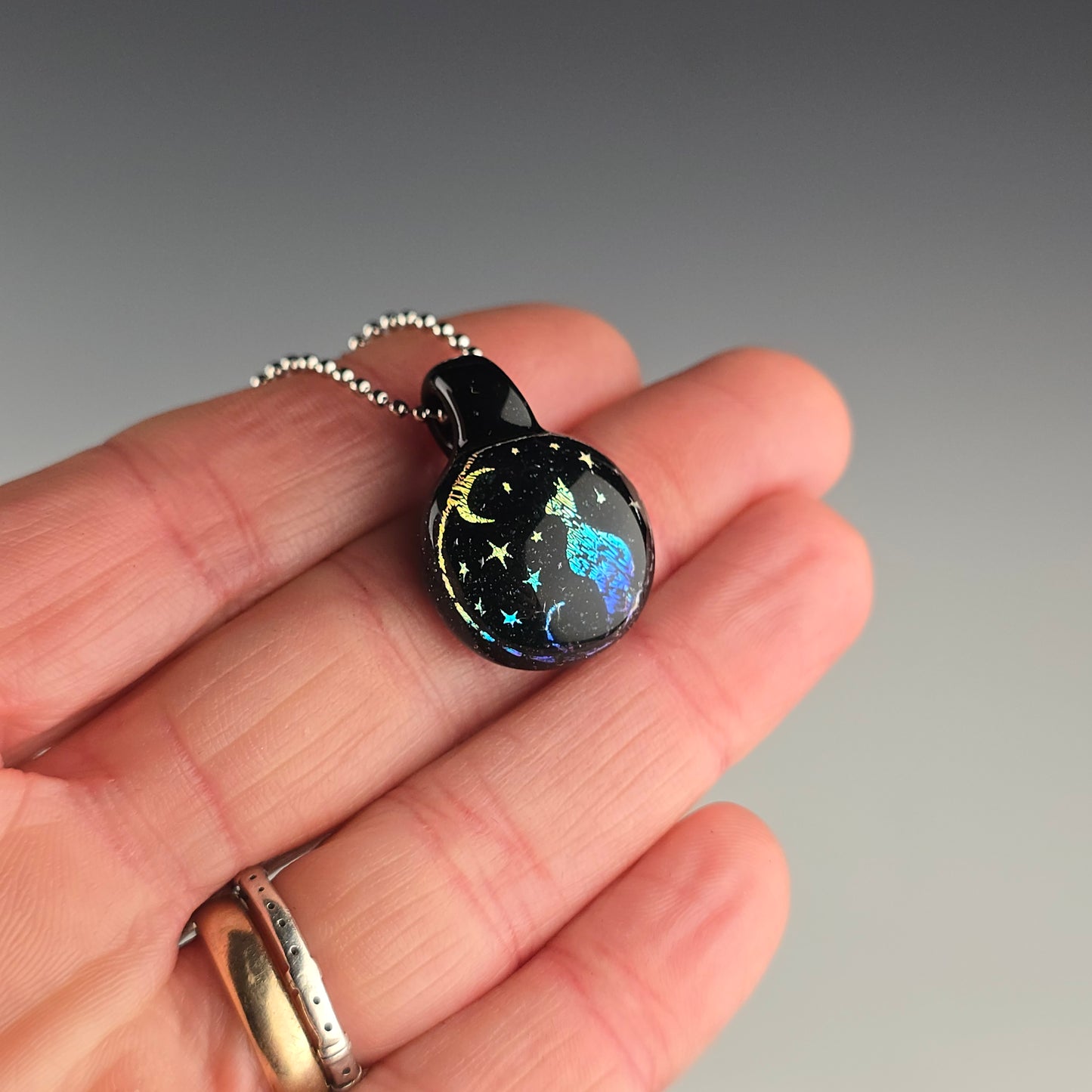 Mini Rainbow Dichro: Galaxy Black - Impurrrfect