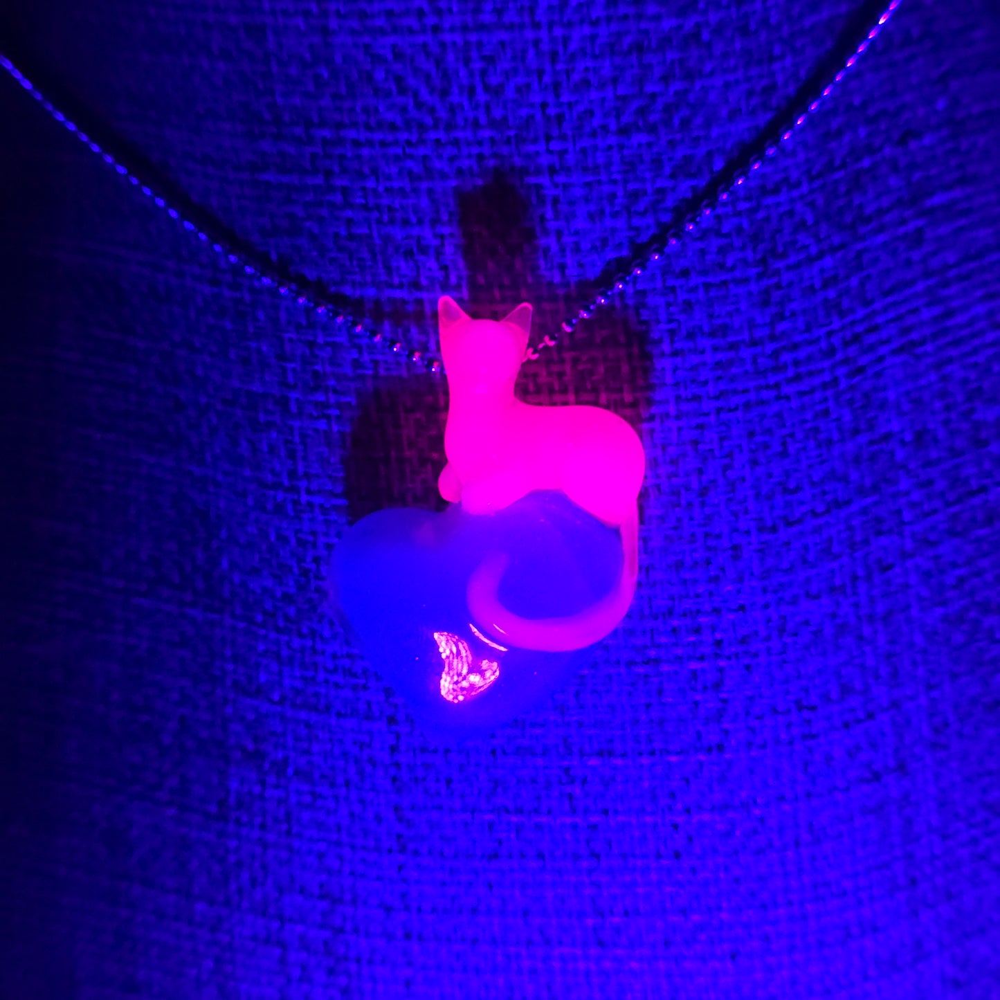 UV Glowstick Pink Slyme Love Loaf