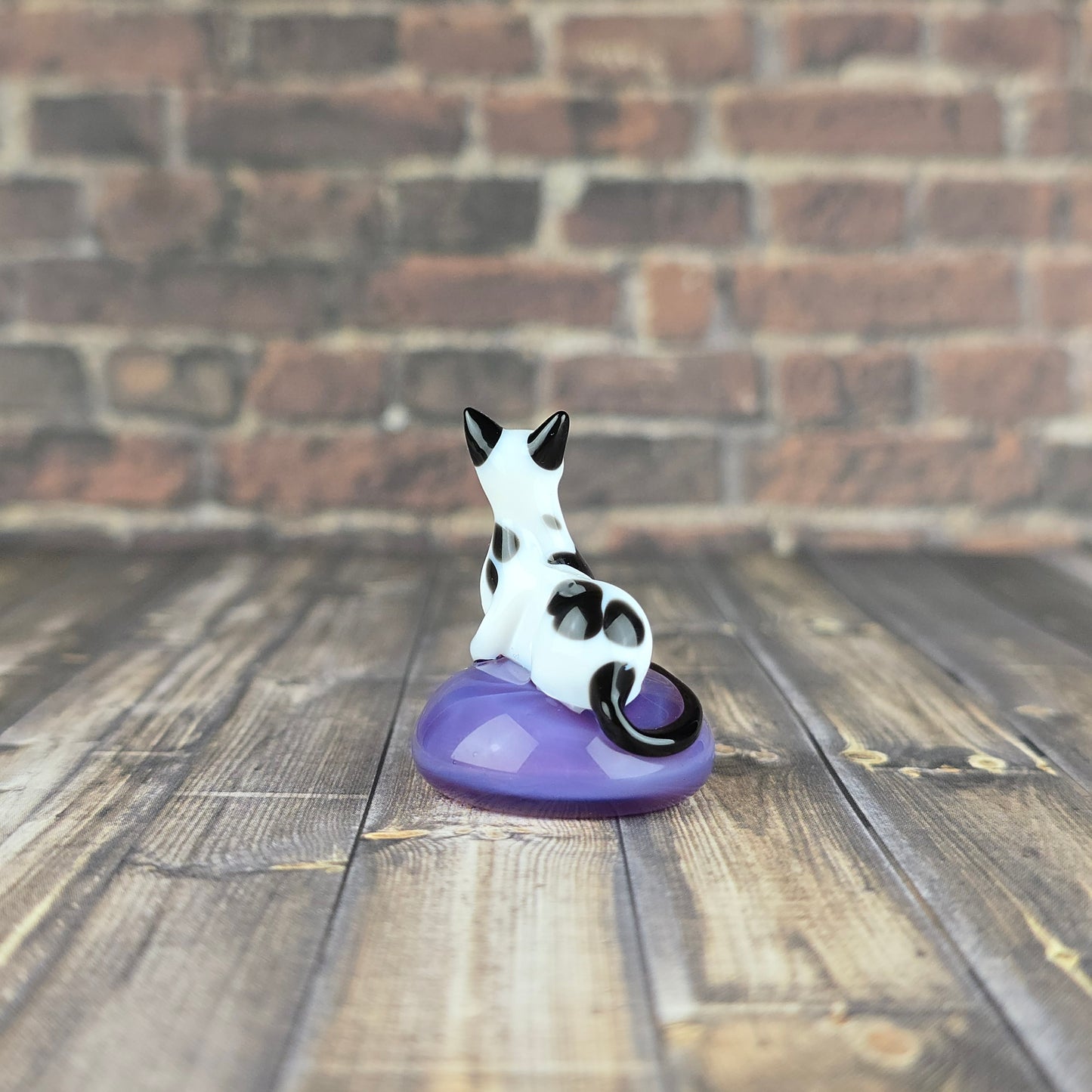 Cow Kitty Statuette