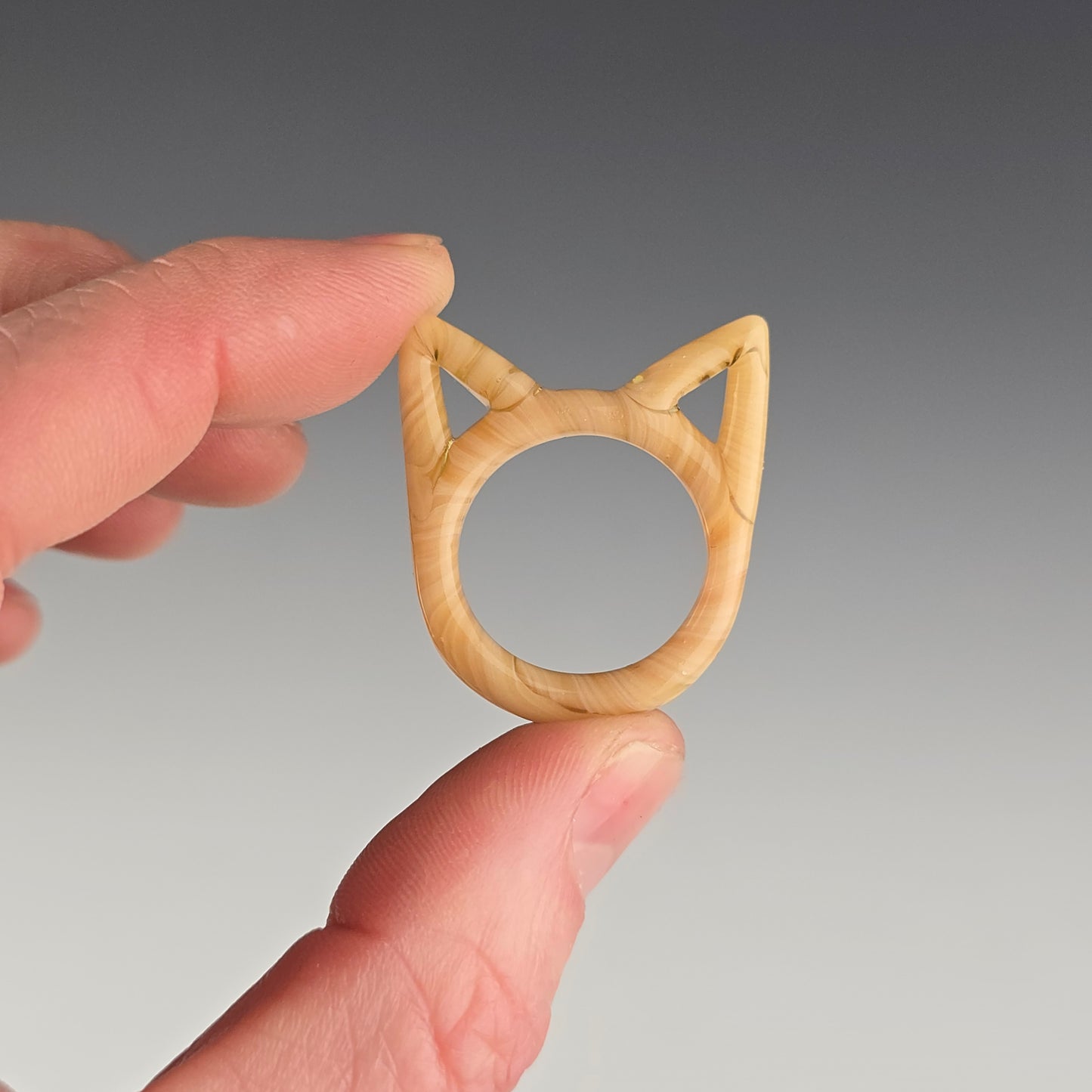 Orange & Cream Kitty Face