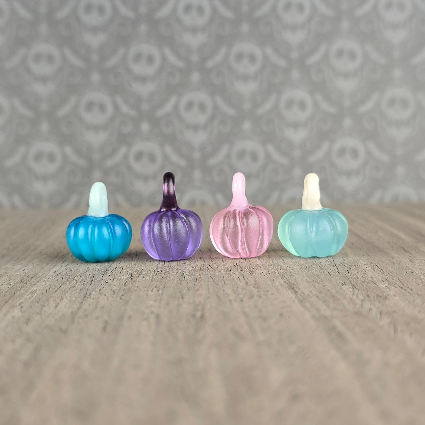 Frosted Pumpkin Pendants