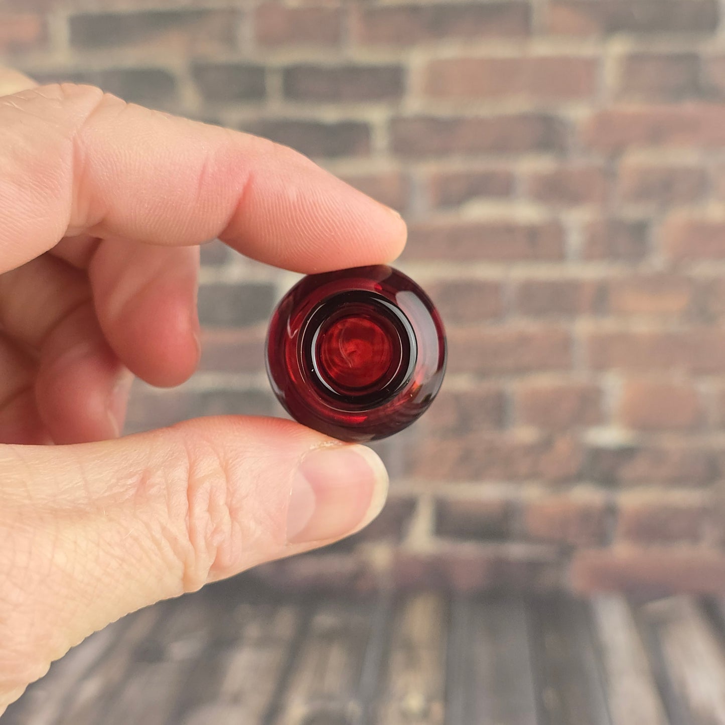 Mini Red Vase