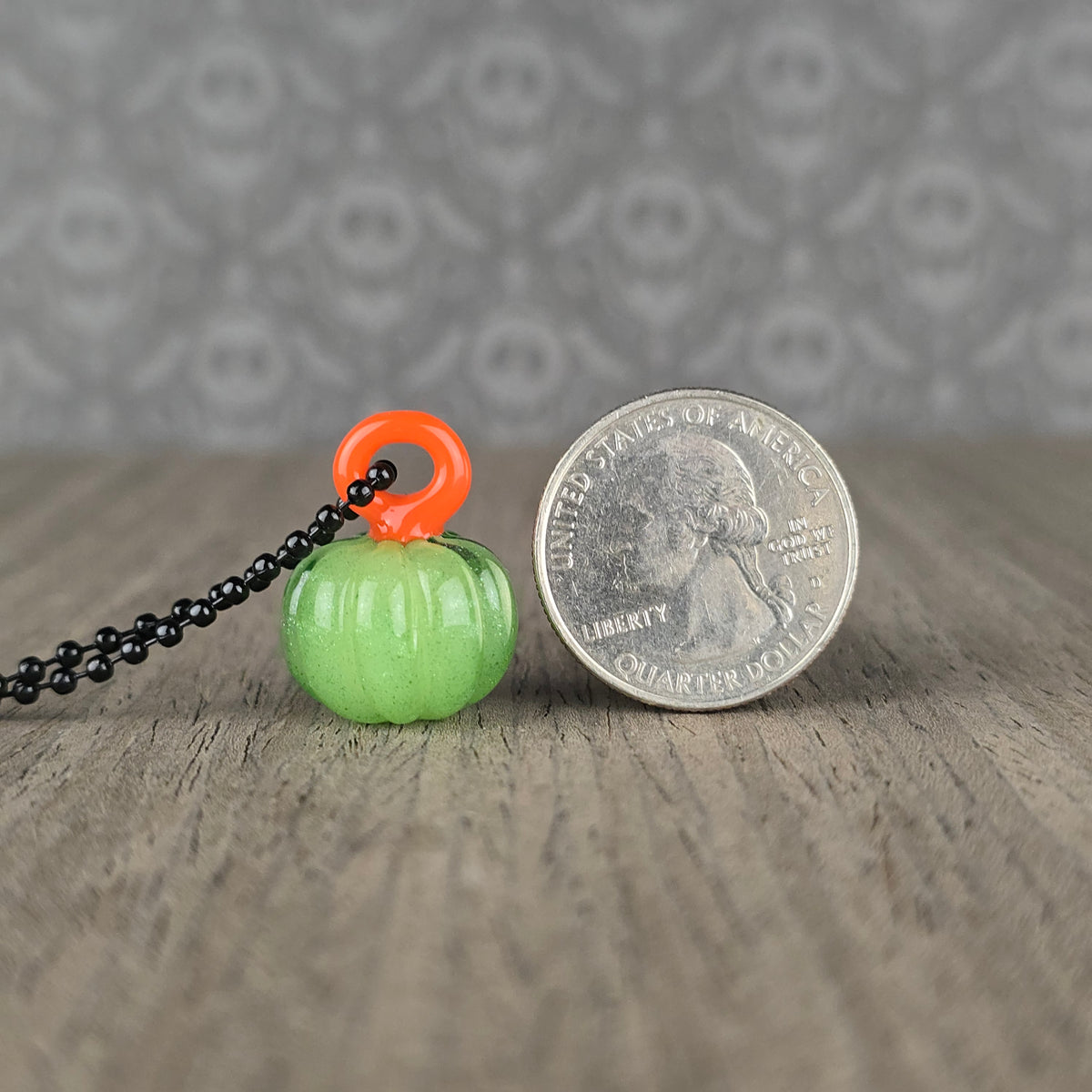 Pumpkin Pendant: Slyme Sparkle & Lava