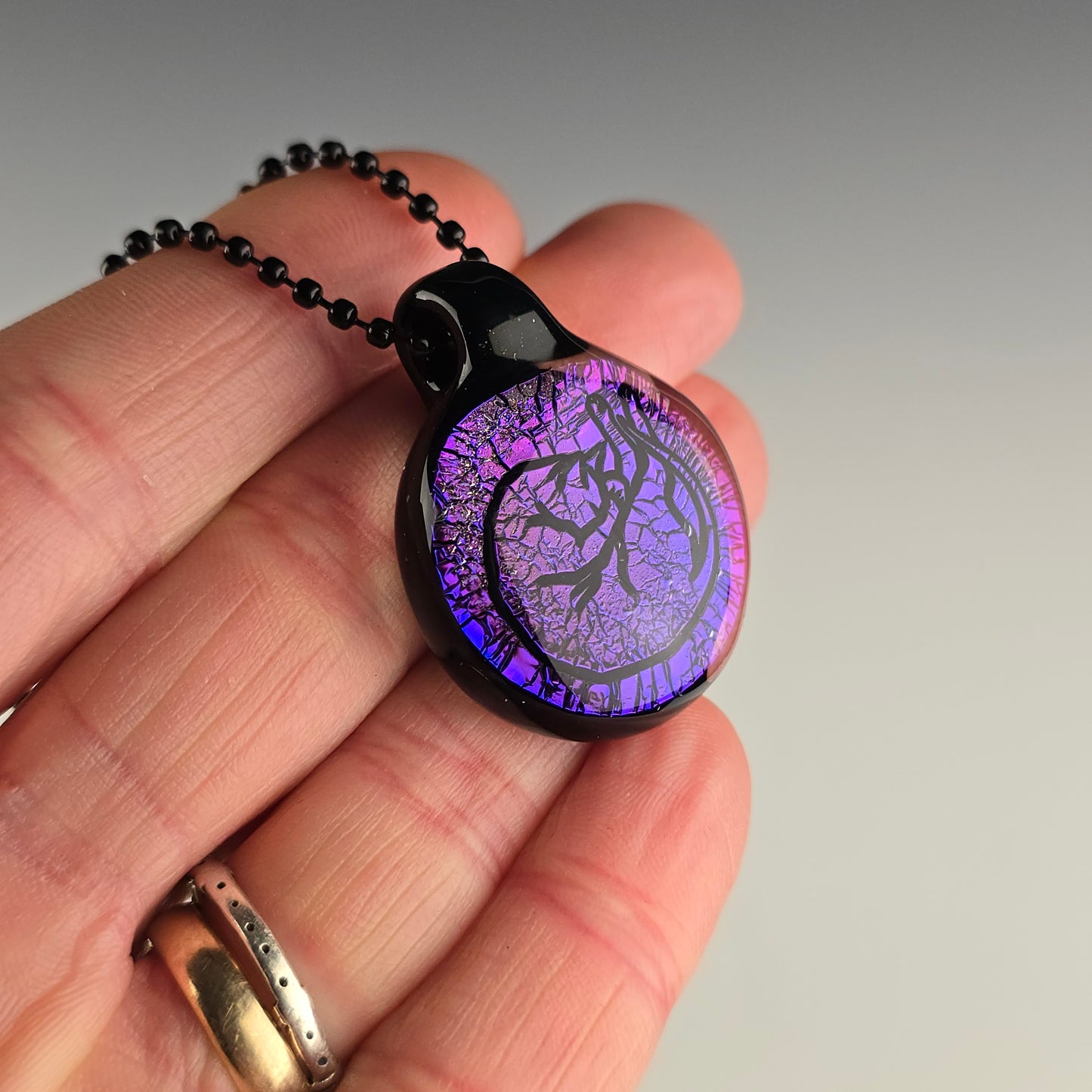 Large Purple Dichro: Shrimpin' Kitty