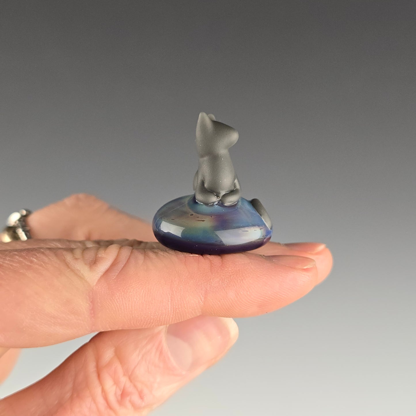 Russian Blue Statuette