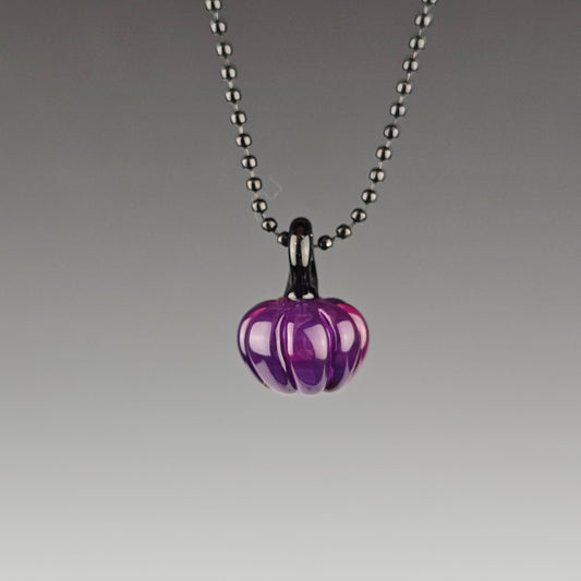 Pendant: Purple with Black stem