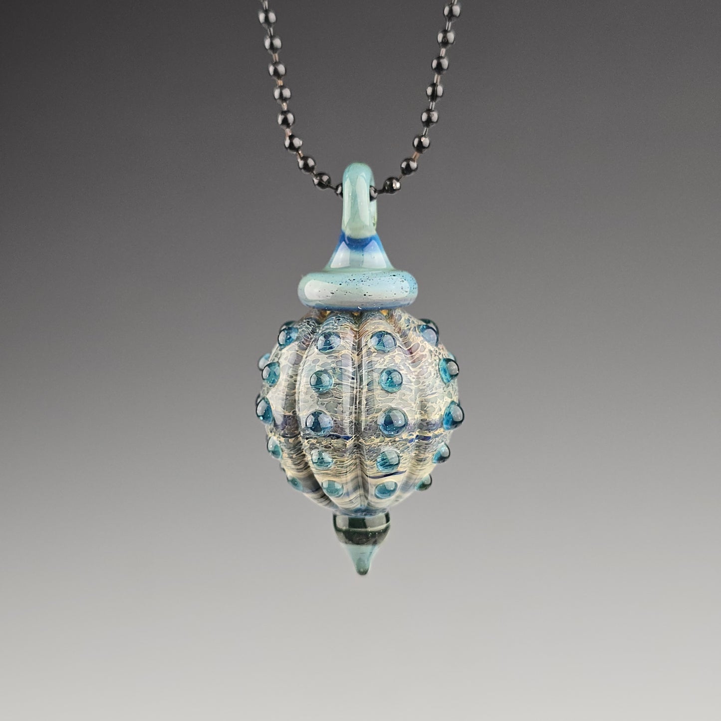 Speckled Blue Bauble