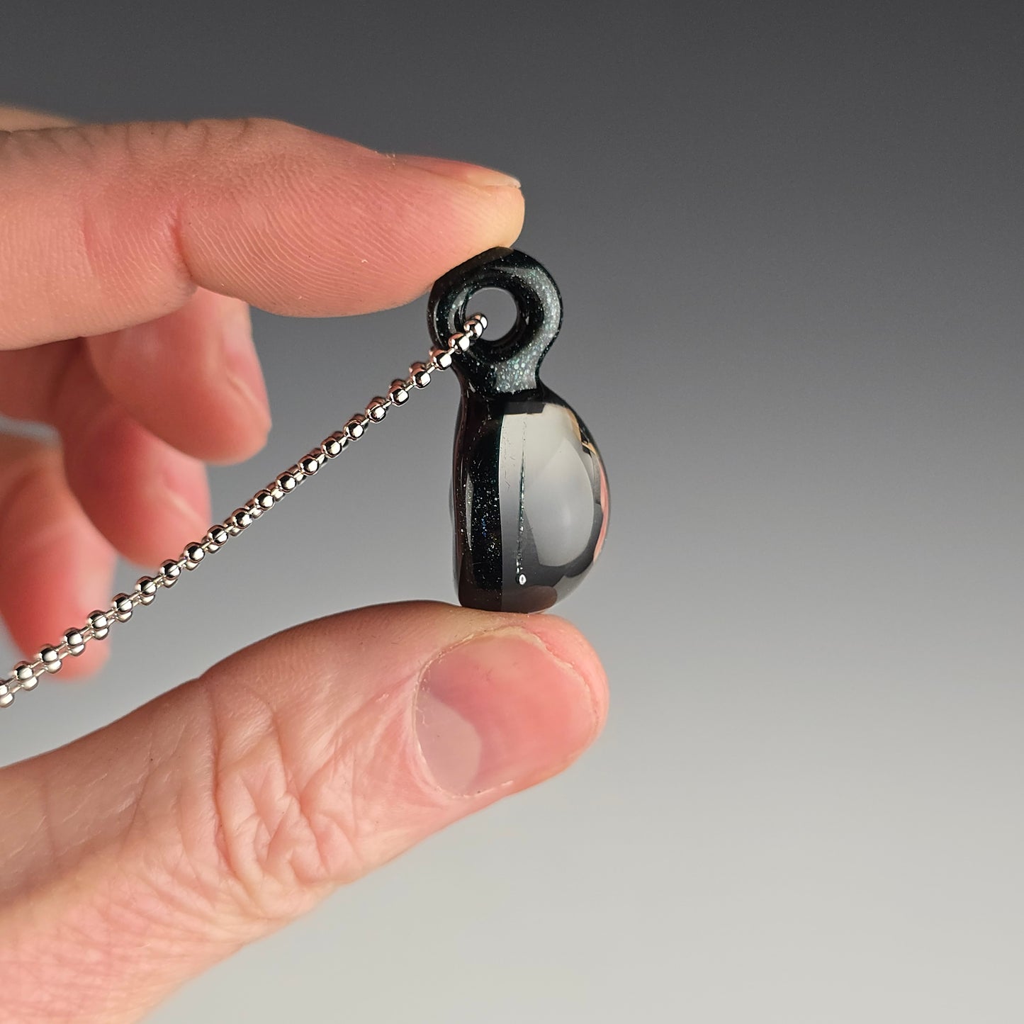 Mini Gold Dichro Aztec: Blue Stardust