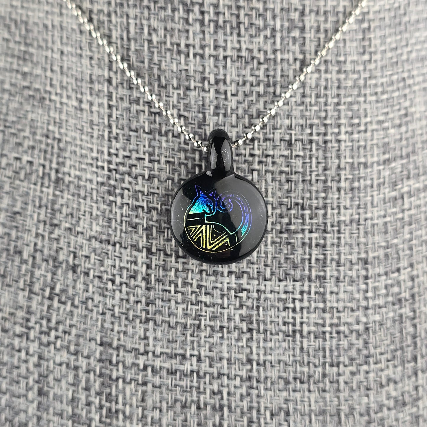 Mini Rainbow Aztec Dichro: Galaxy #2