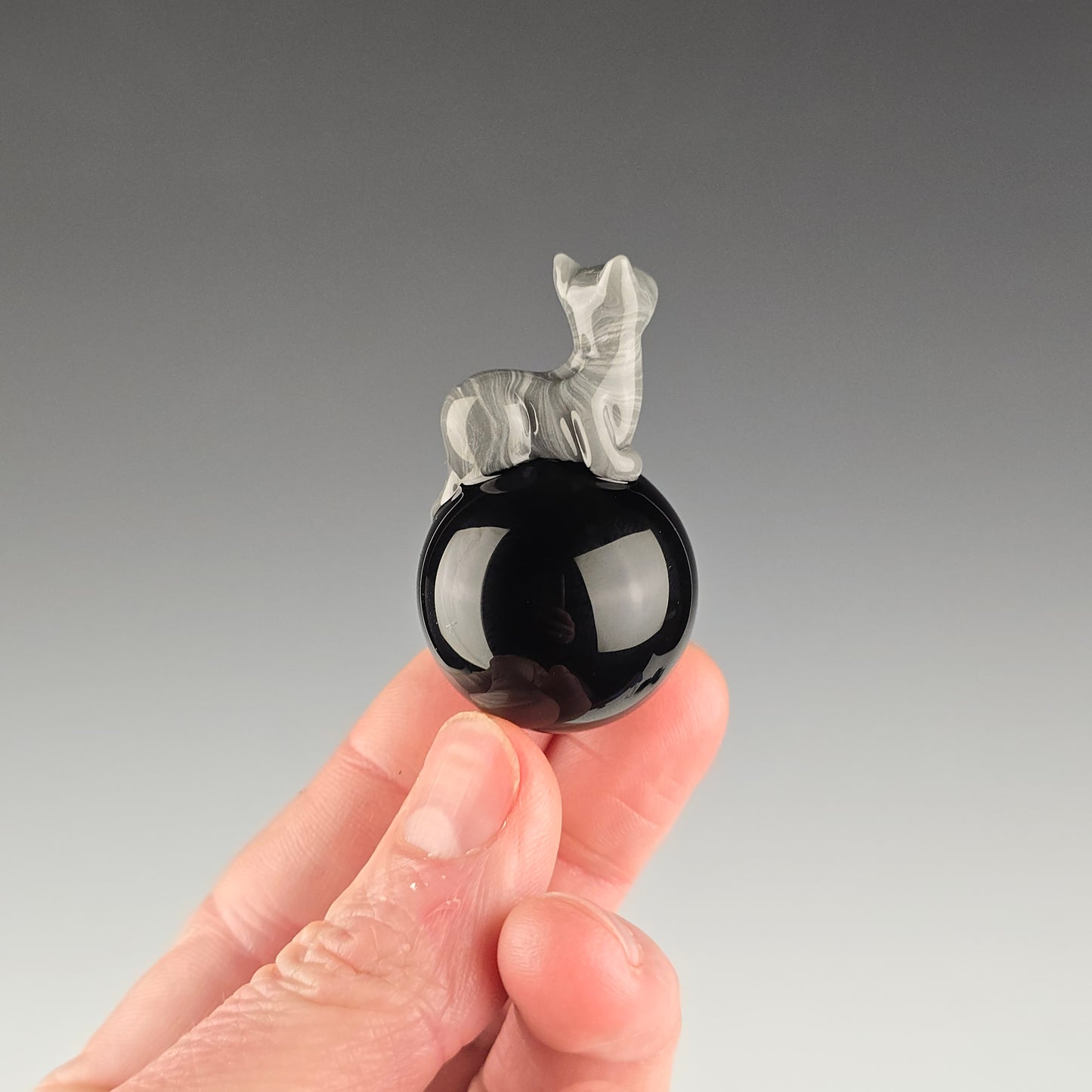 Gray Tabby on Onyx 26mm