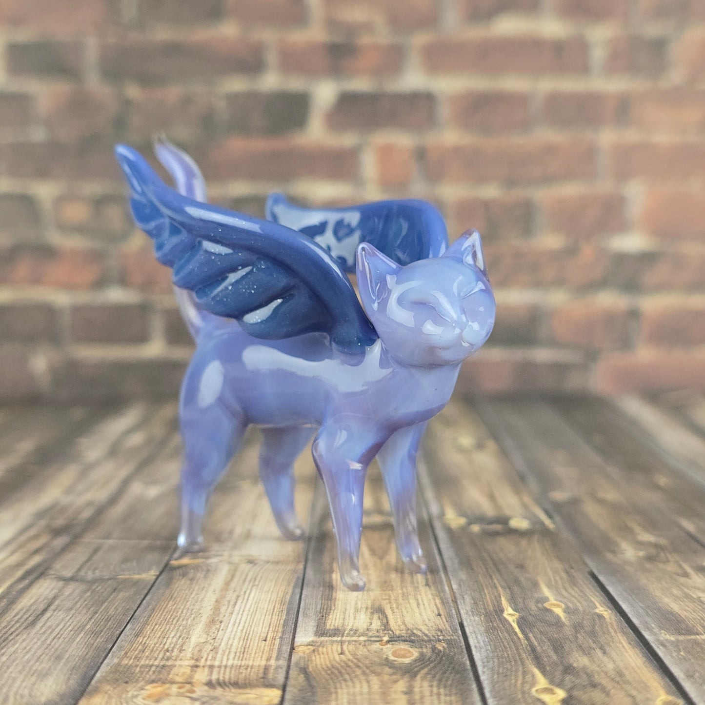 Opal Lavender Angel Kitty