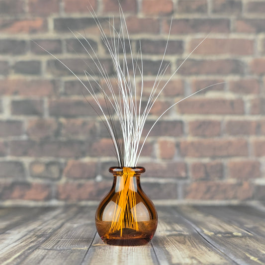 Mini Amber Whisker Vase