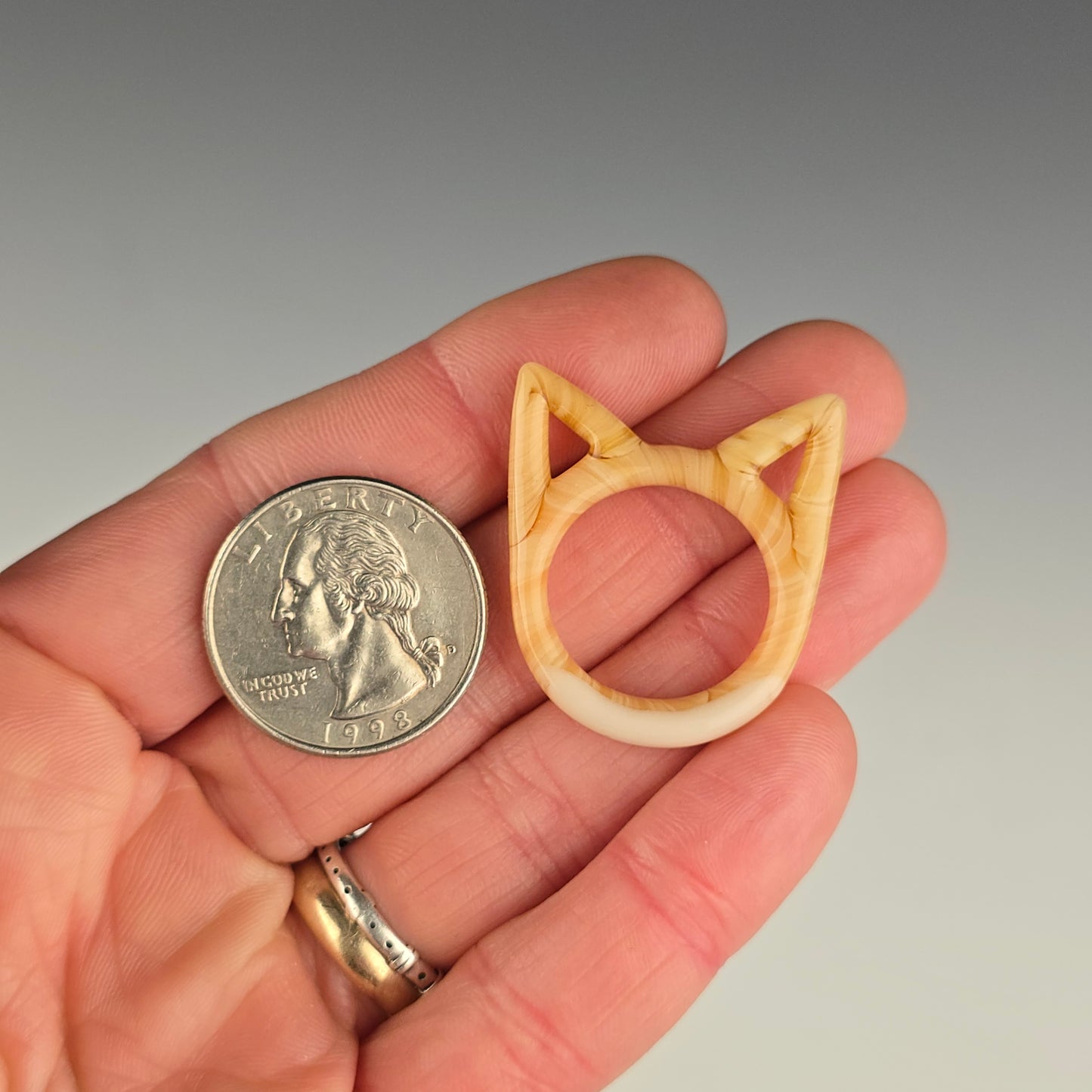 Orange & Cream Kitty Face