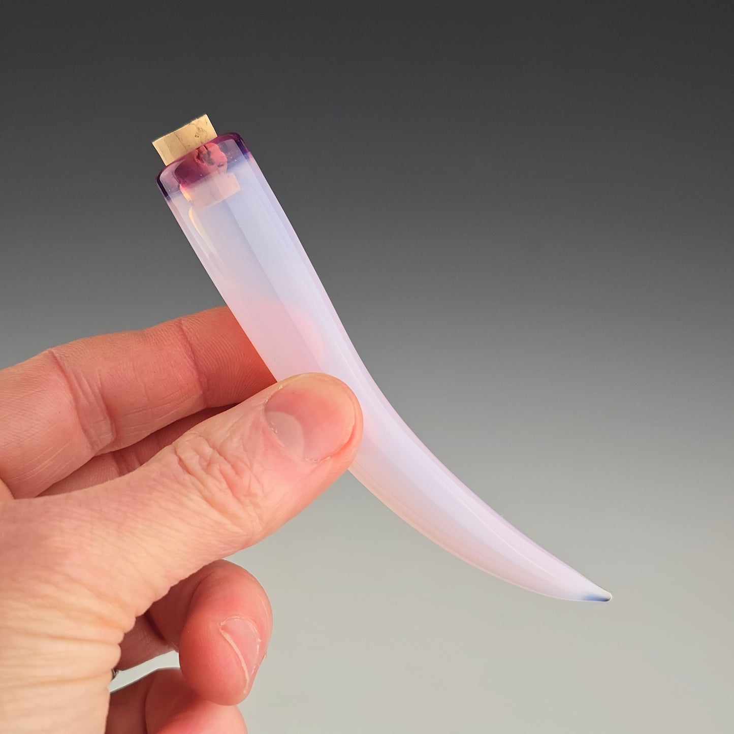 Gold Amethyst on Blossom: 3.25"