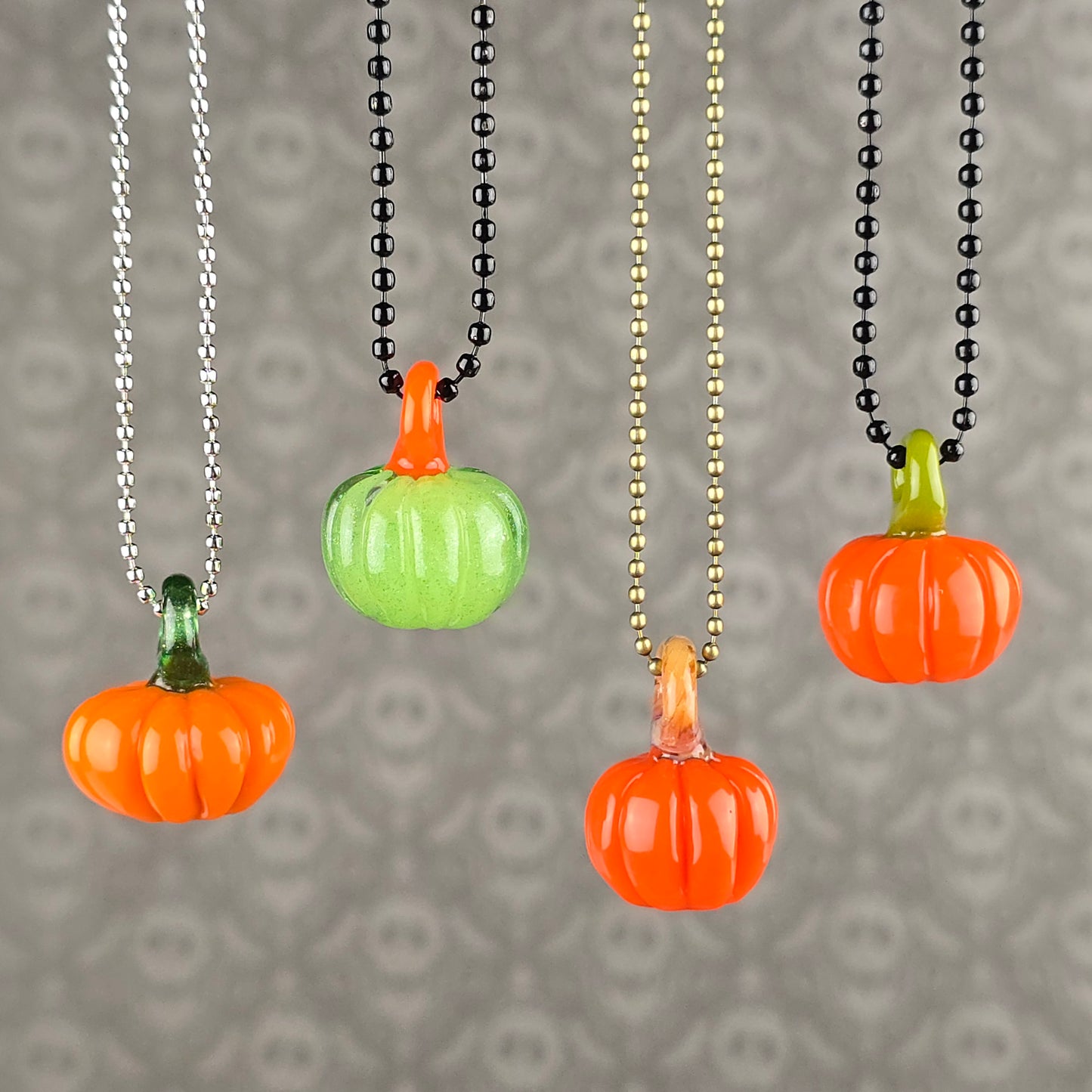 Pumpkin Pendants: Halloween Colors