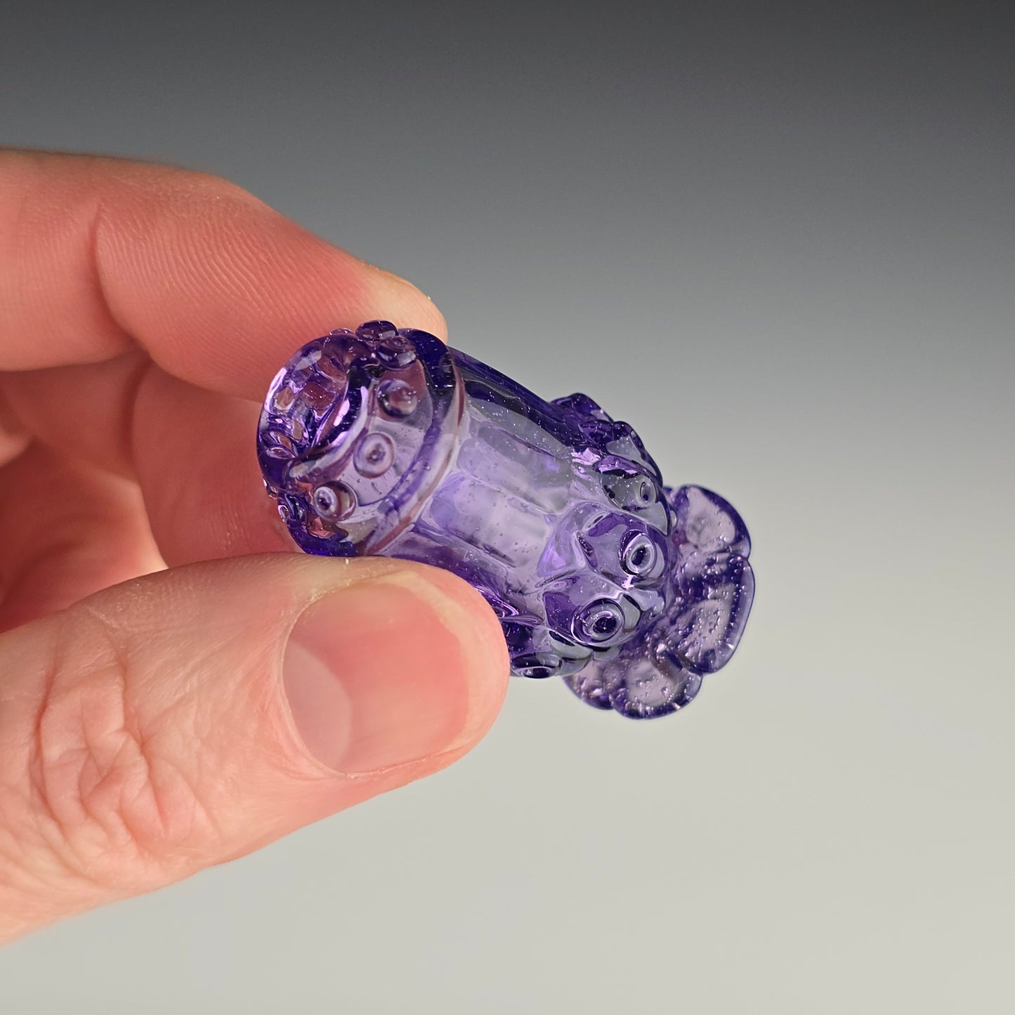 Purple Lollipop Mini Fairy Lamp Replica Whisker Vase