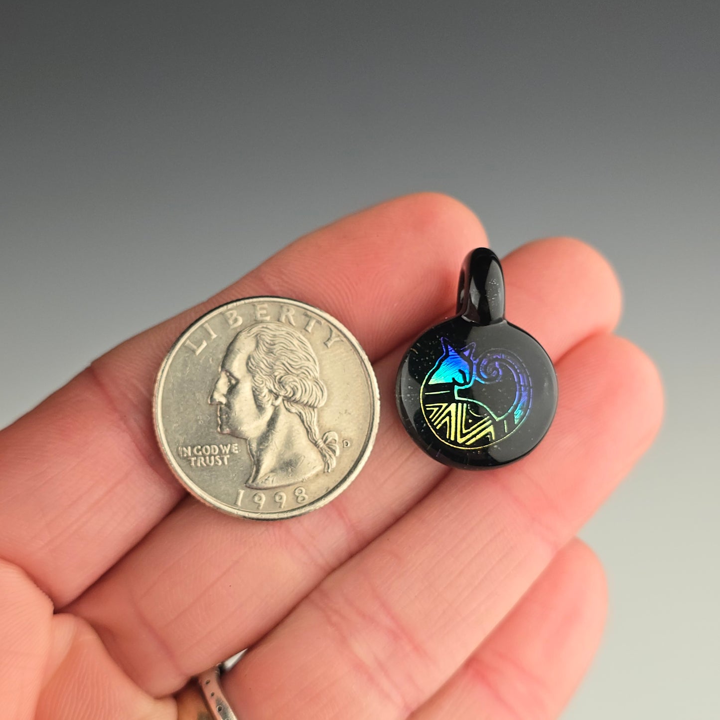 Mini Rainbow Aztec Dichro: Galaxy #2