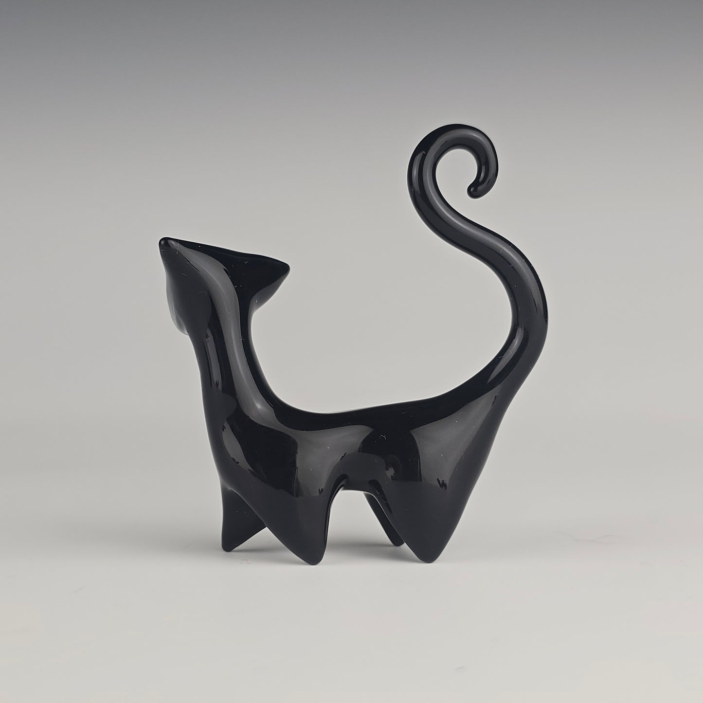 Mini Cubist Atomic Cat Sculpture