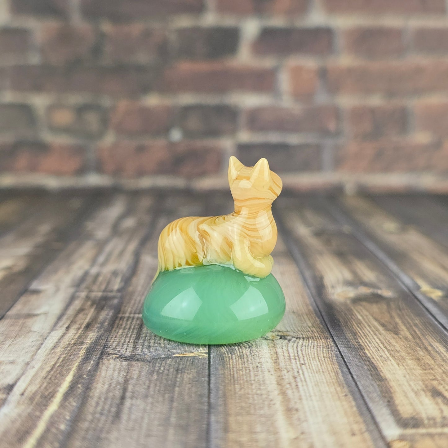 Orange Tabby Statuette