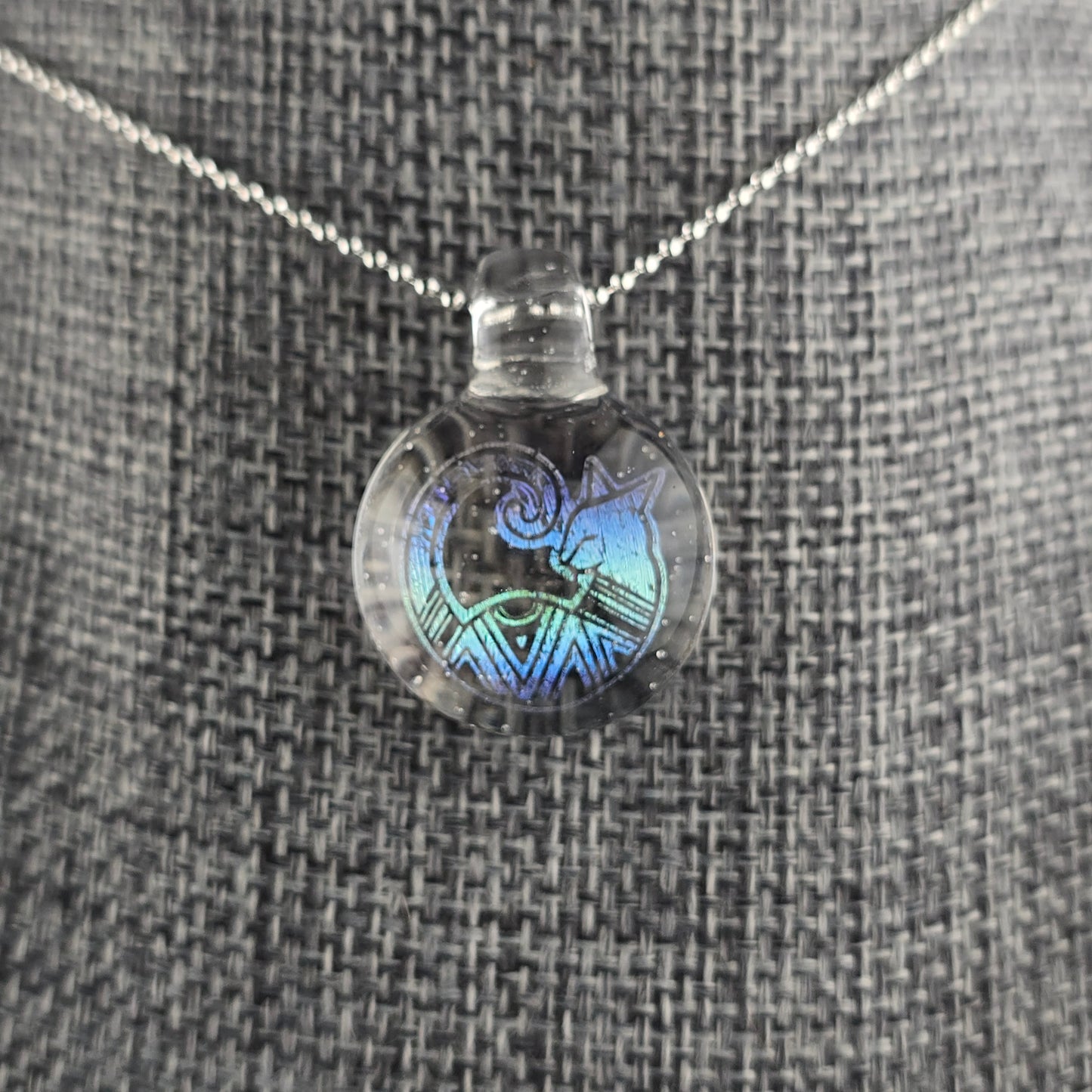 Cool Tones Fade Dichro Aztec Kitty: UV Lucy