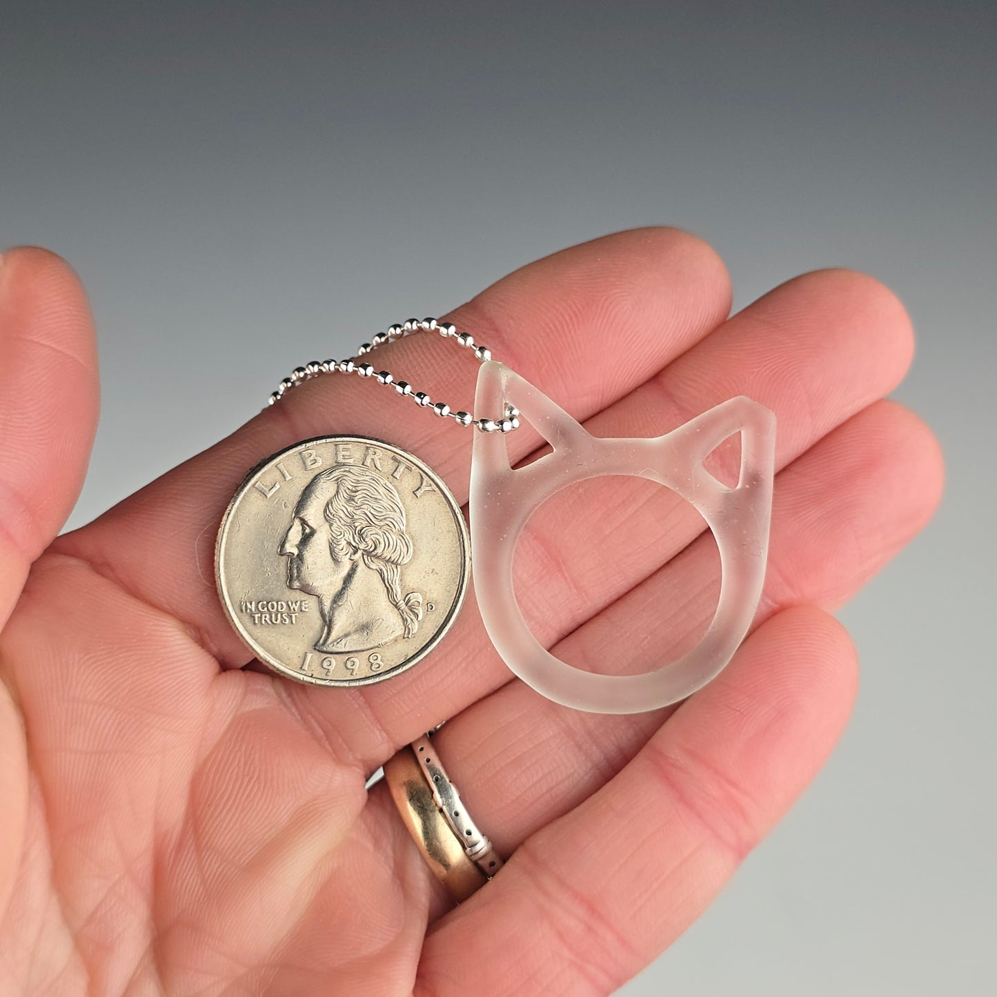 TNR Beach Glass Tonic Kitty Face