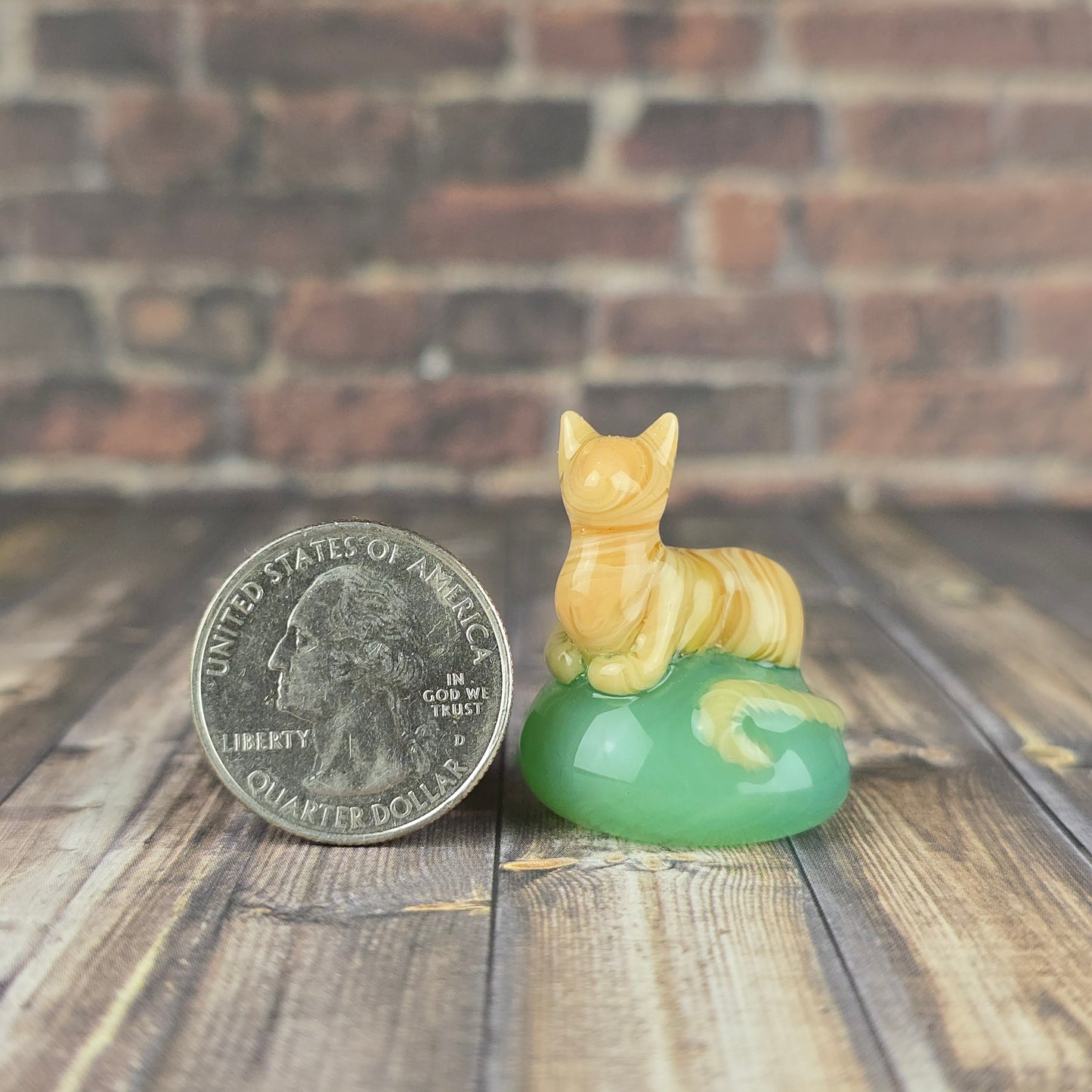 Orange Tabby Statuette