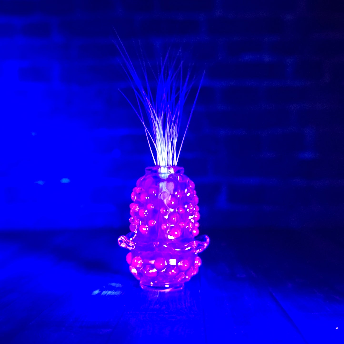 Ambrosia with UV Mini Fairy Lamp Replica Whisker Vase